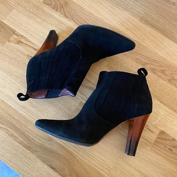 Jean Michel Cazabat Pointed Toe Booties 39 - Picture 10 of 11